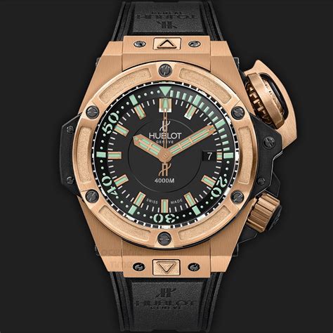 hublot diver 4000m gold|Hublot oceanographic 4000 m.